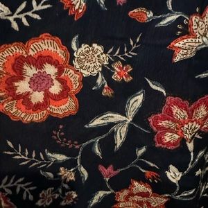 NWT Off Shoulder Navy Blouse